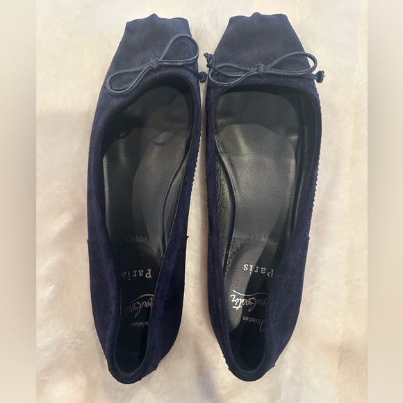 Christian Louboutin, Square Toe Ballet Flat - Picture 3 of 8